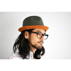 [ROBERU]<br> Natural Dyed<br> Canvas&Leather Hat