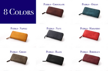 Load image into Gallery viewer, [Boosters]&lt;br&gt;Basic Italian Leather Long Zip Wallet