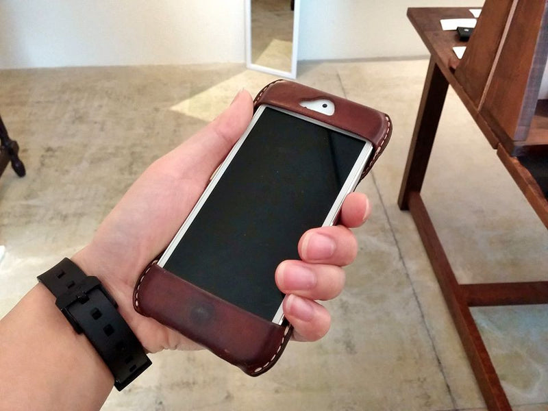 Leather iPhone Case