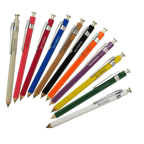 [Delfonics] <br>Wooden  Mechanical Pencil <br>0.5mm MINI AP02