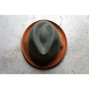 [ROBERU]<br> Natural Dyed<br> Canvas&Leather Hat