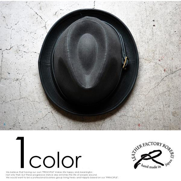 [ROBERU]<br> Natural Dyed<br> Canvas&Leather Hat
