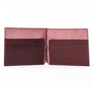 [lemma]<br>"Una palla"Buttero Leather Money Clip