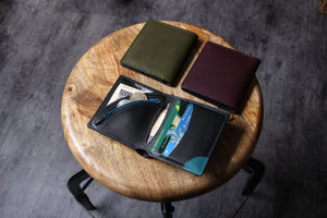 [VINTAGE REVIVAL PRODUCTIONS] <br>Air Wallet oil leather