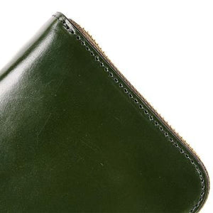 [Cimabue]<br>Aniline Cordovan Long Zip Wallet