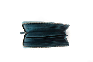 [Boosters]<br>Premium Italian Leather Long zip wallet<br>