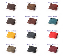 Load image into Gallery viewer, [Boosters]&lt;br&gt;Italian Pueblo Leather Short L-Zip Wallet